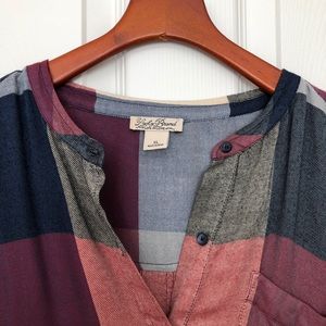 Lucky Brand Flannel tunic